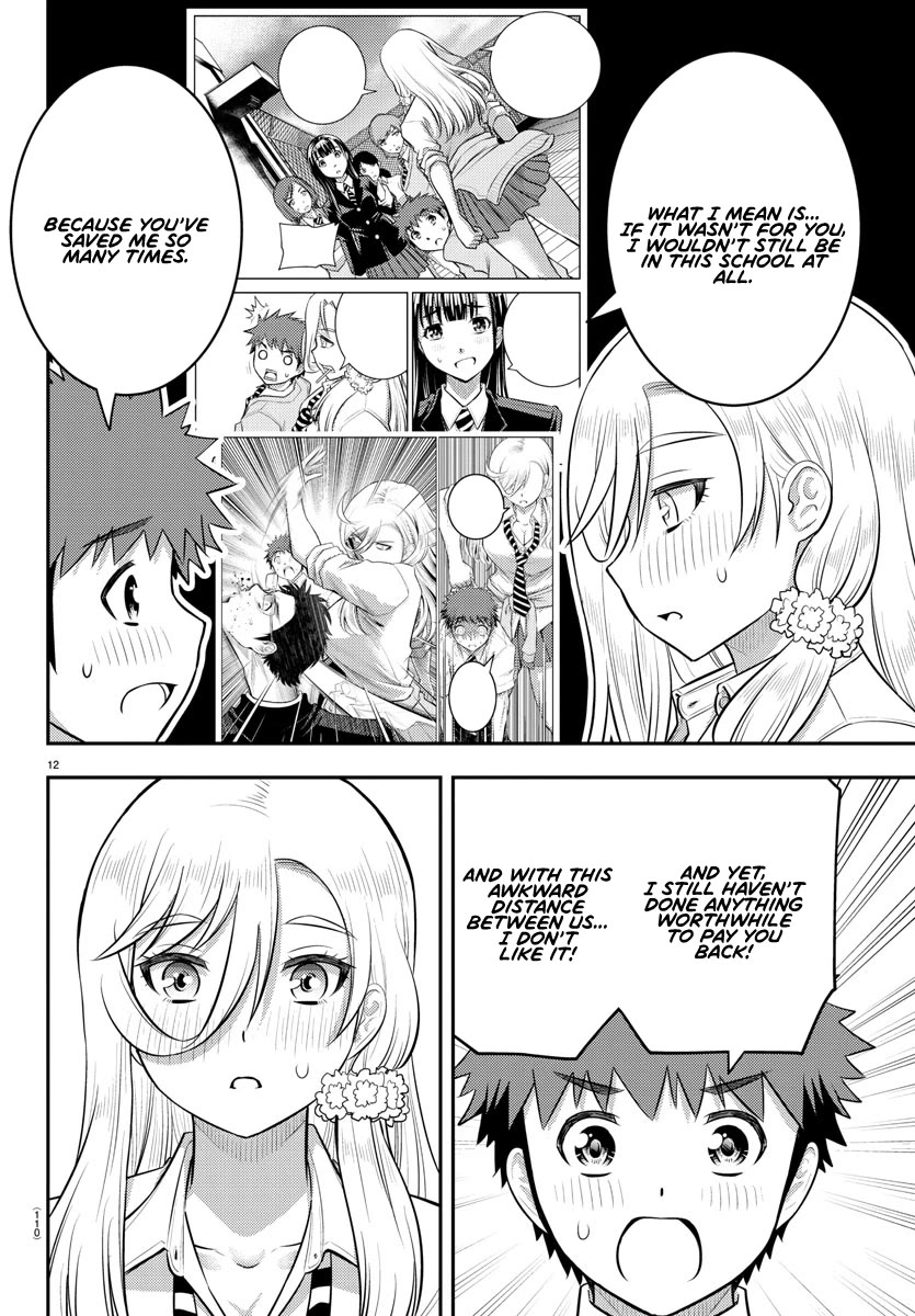 Yankee JK KuzuHana-chan Chapter 187 page 12 - Chapter 187: Because of you