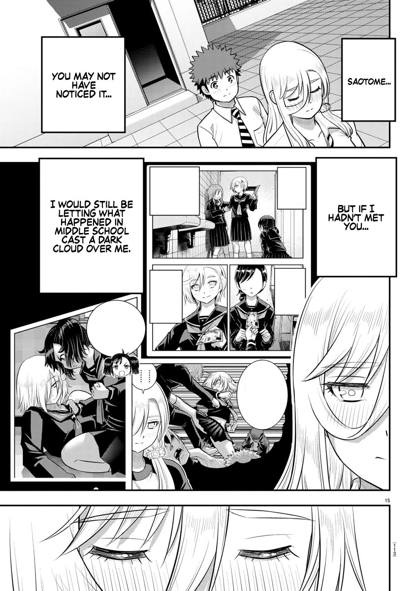 Yankee JK KuzuHana-chan Chapter 187 page 15 - Chapter 187: Because of you