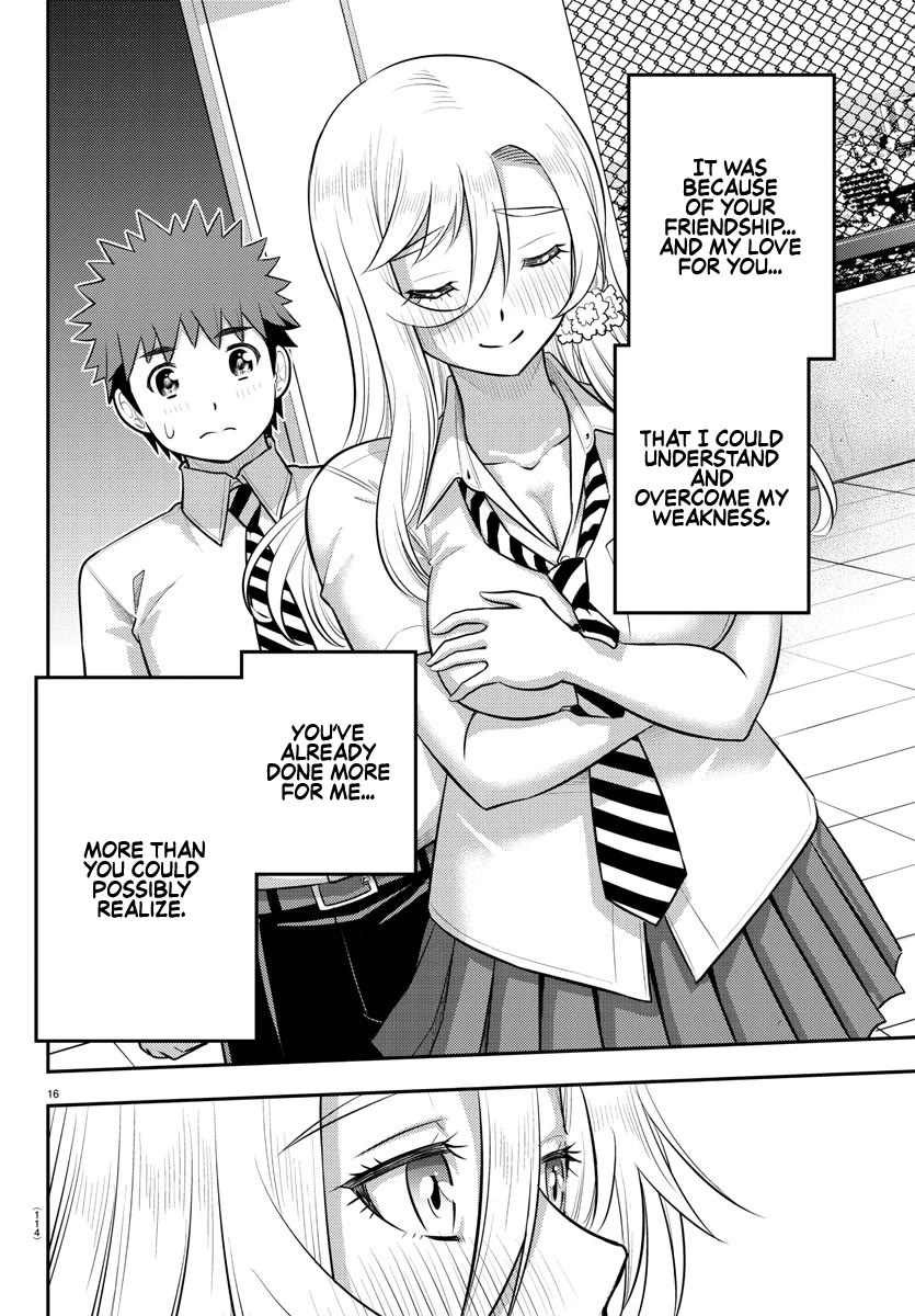 Yankee JK KuzuHana-chan Chapter 187 page 16 - Chapter 187: Because of you