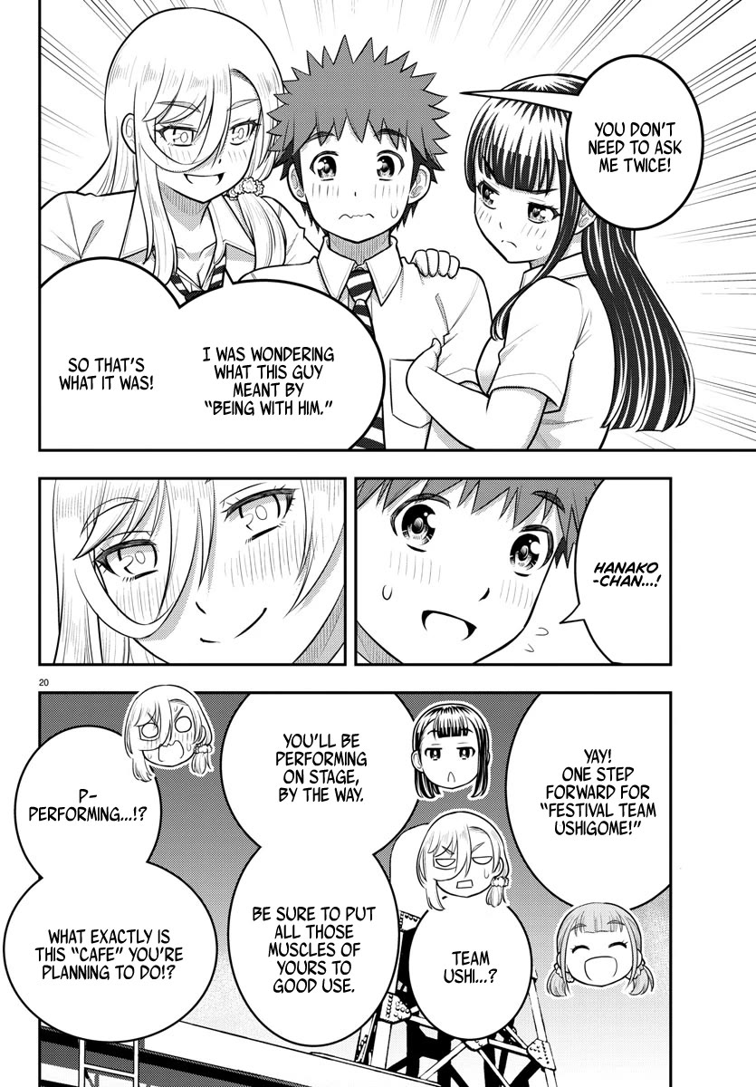 Yankee JK KuzuHana-chan Chapter 187 page 20 - Chapter 187: Because of you