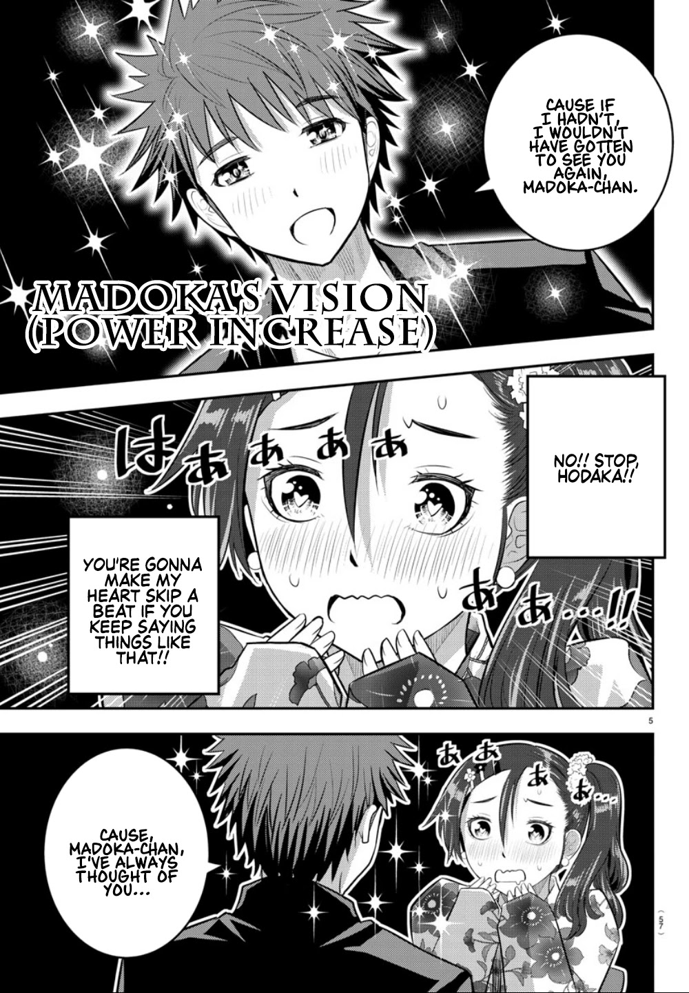Yankee JK KuzuHana-chan Chapter 19 page 7 - Chapter 19: Fireworks