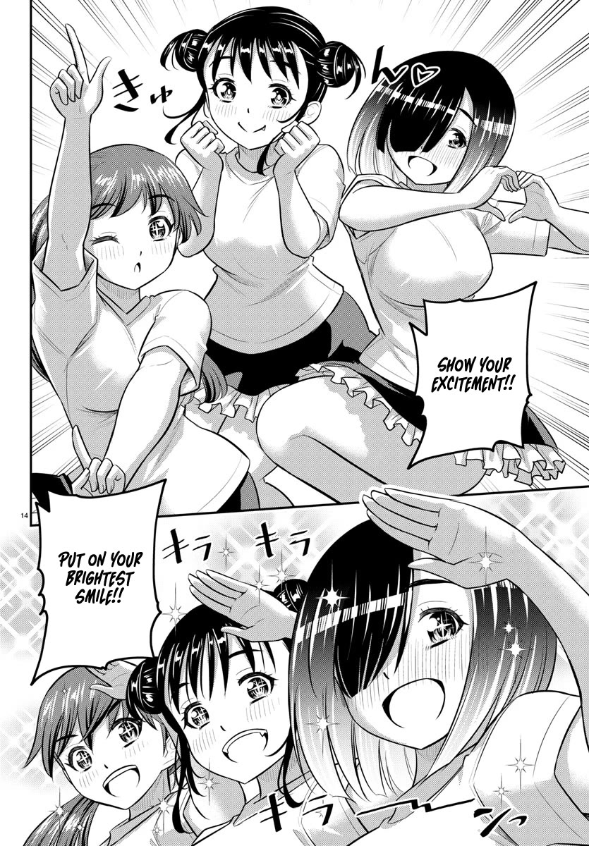 Yankee JK KuzuHana-chan Chapter 190 page 14 - Chapter 190: Sudden Invitation