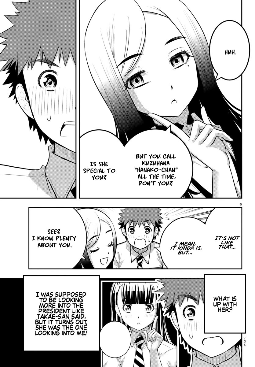 Yankee JK KuzuHana-chan Chapter 190 page 5 - Chapter 190: Sudden Invitation