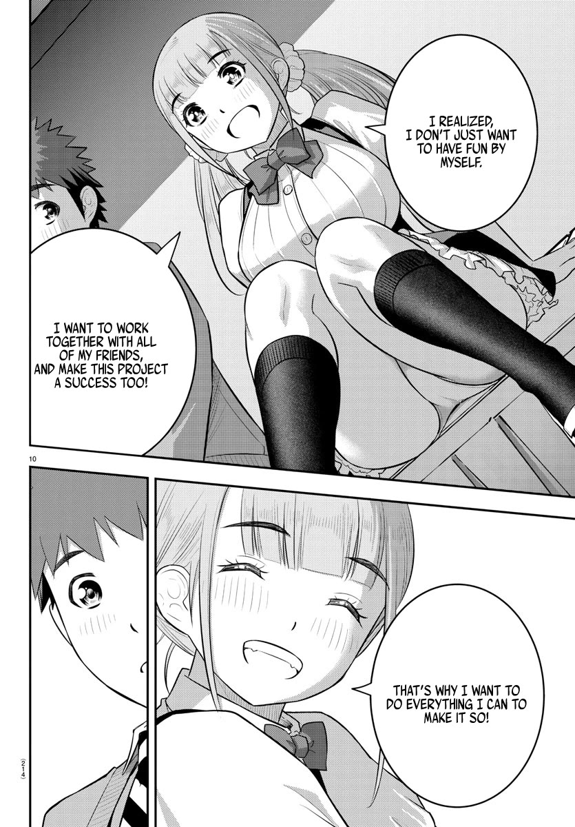 Yankee JK KuzuHana-chan Chapter 197 page 10 - Chapter 197: Inside the chest of an air-headed girl