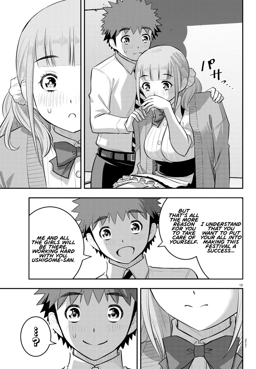 Yankee JK KuzuHana-chan Chapter 197 page 13 - Chapter 197: Inside the chest of an air-headed girl