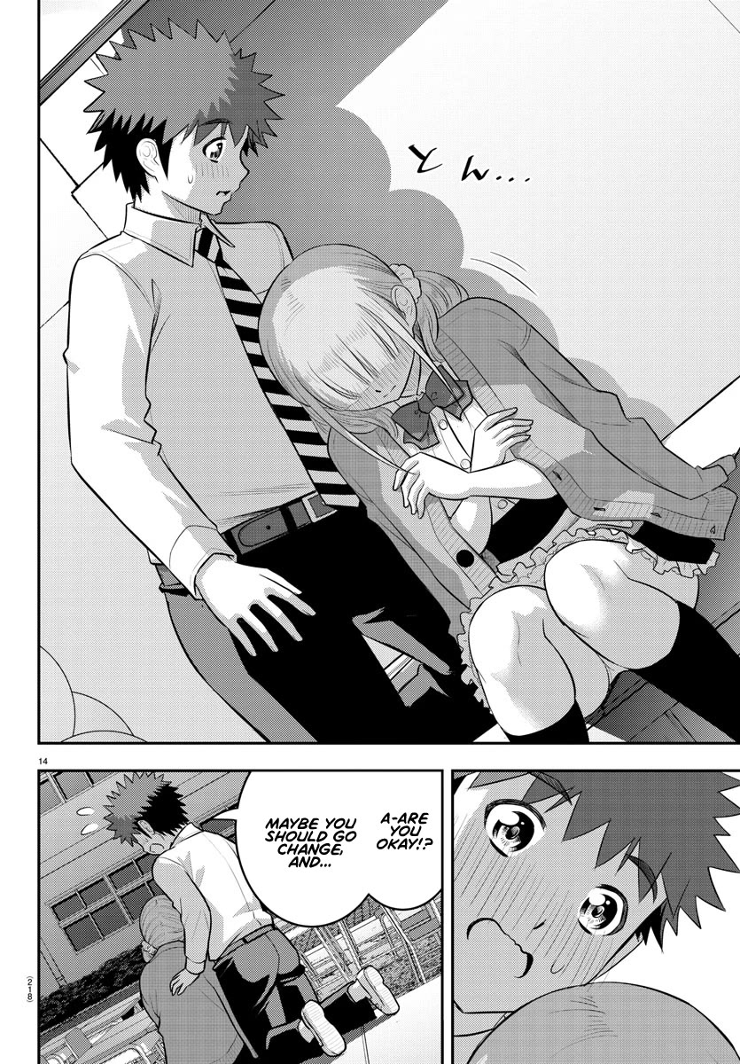 Yankee JK KuzuHana-chan Chapter 197 page 14 - Chapter 197: Inside the chest of an air-headed girl