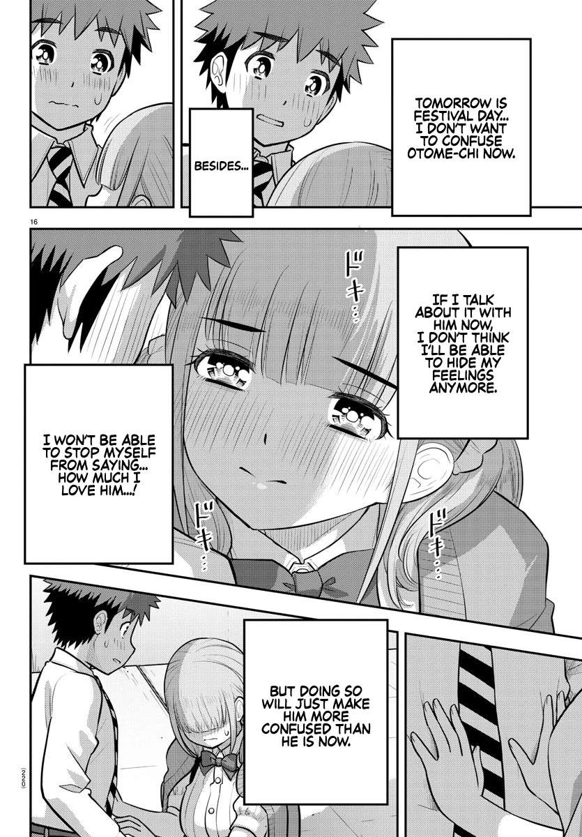 Yankee JK KuzuHana-chan Chapter 197 page 16 - Chapter 197: Inside the chest of an air-headed girl