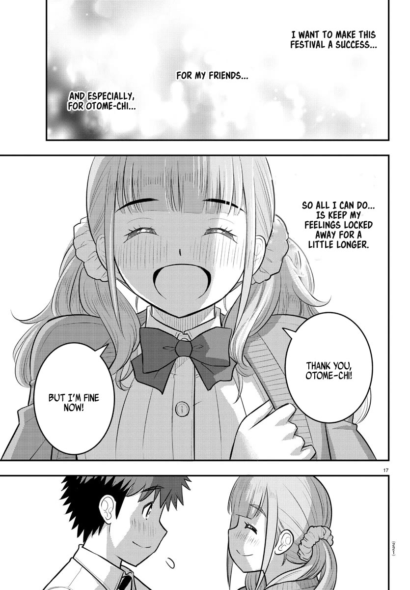 Yankee JK KuzuHana-chan Chapter 197 page 17 - Chapter 197: Inside the chest of an air-headed girl