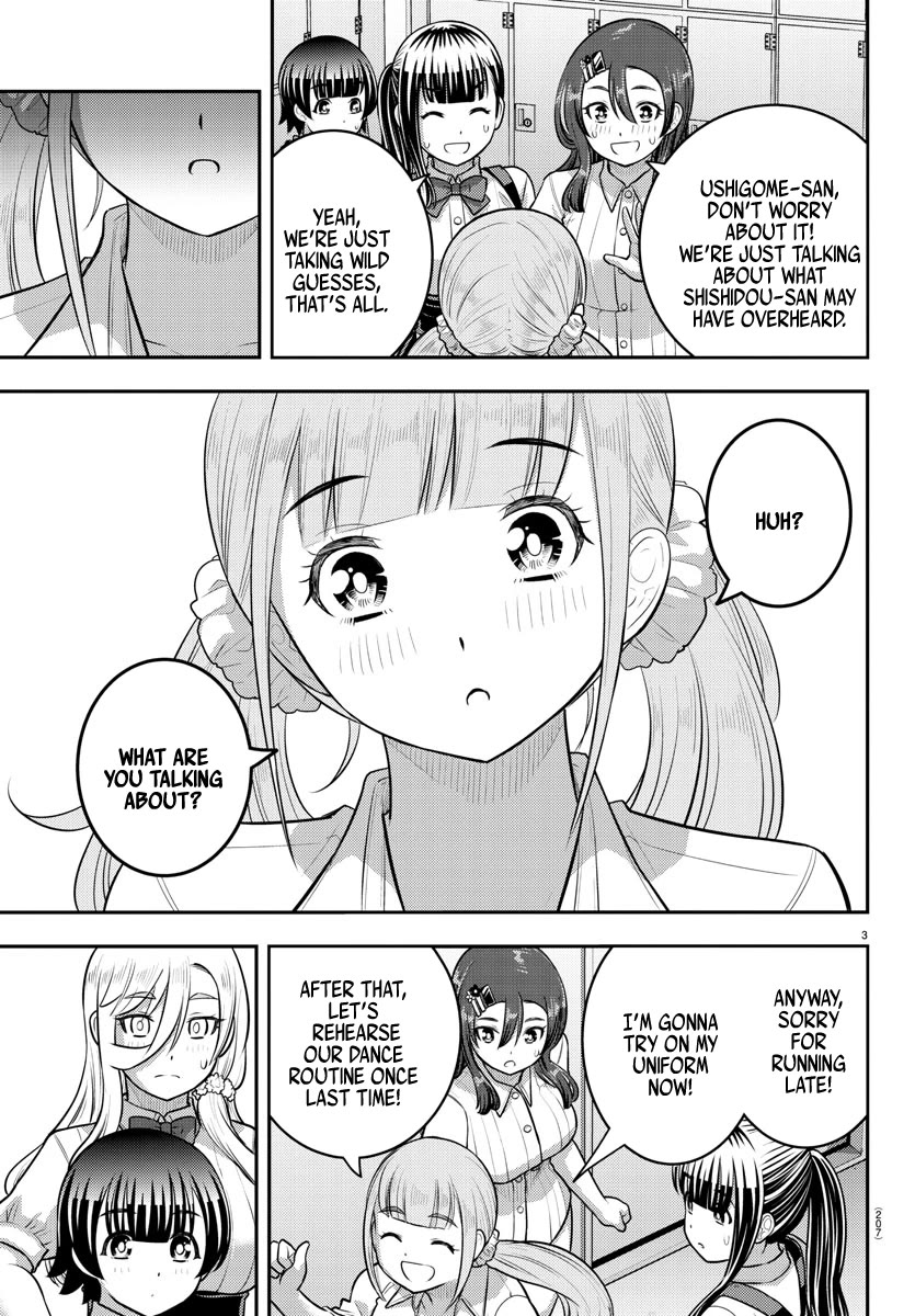 Yankee JK KuzuHana-chan Chapter 197 page 3 - Chapter 197: Inside the chest of an air-headed girl