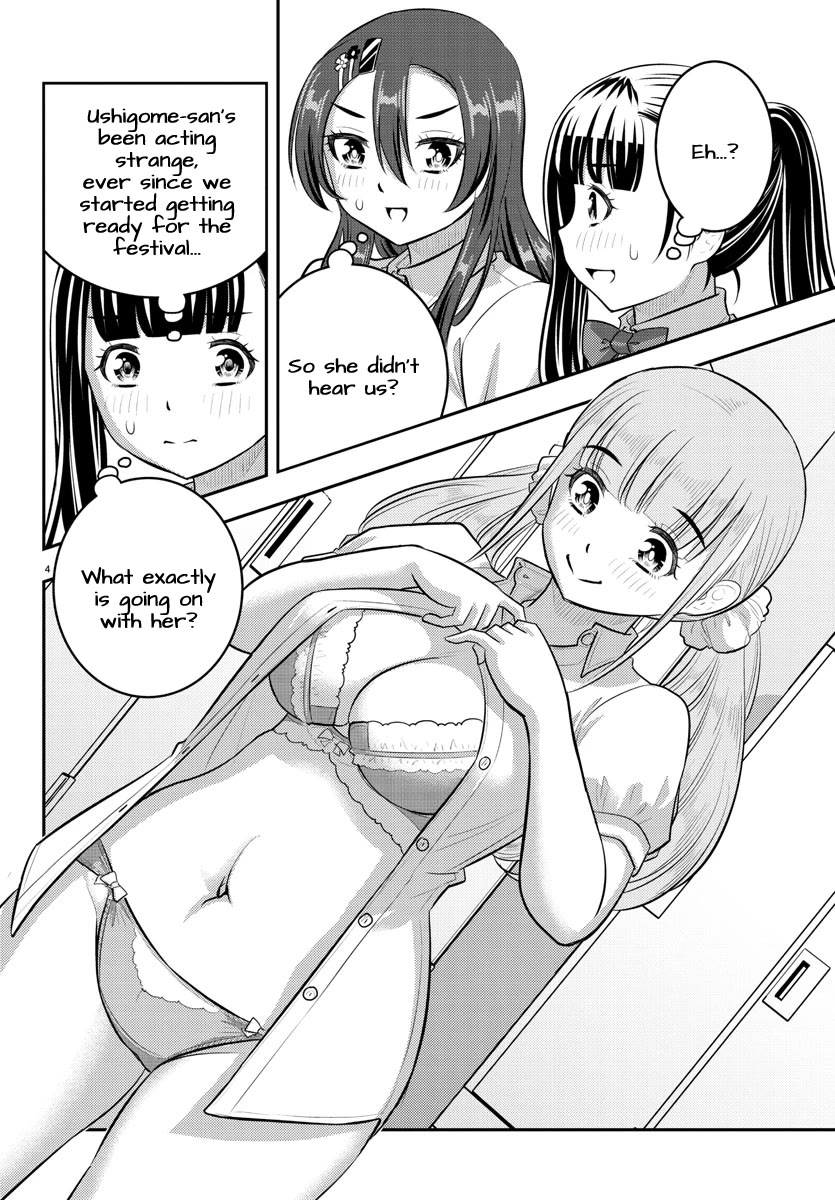 Yankee JK KuzuHana-chan Chapter 197 page 4 - Chapter 197: Inside the chest of an air-headed girl