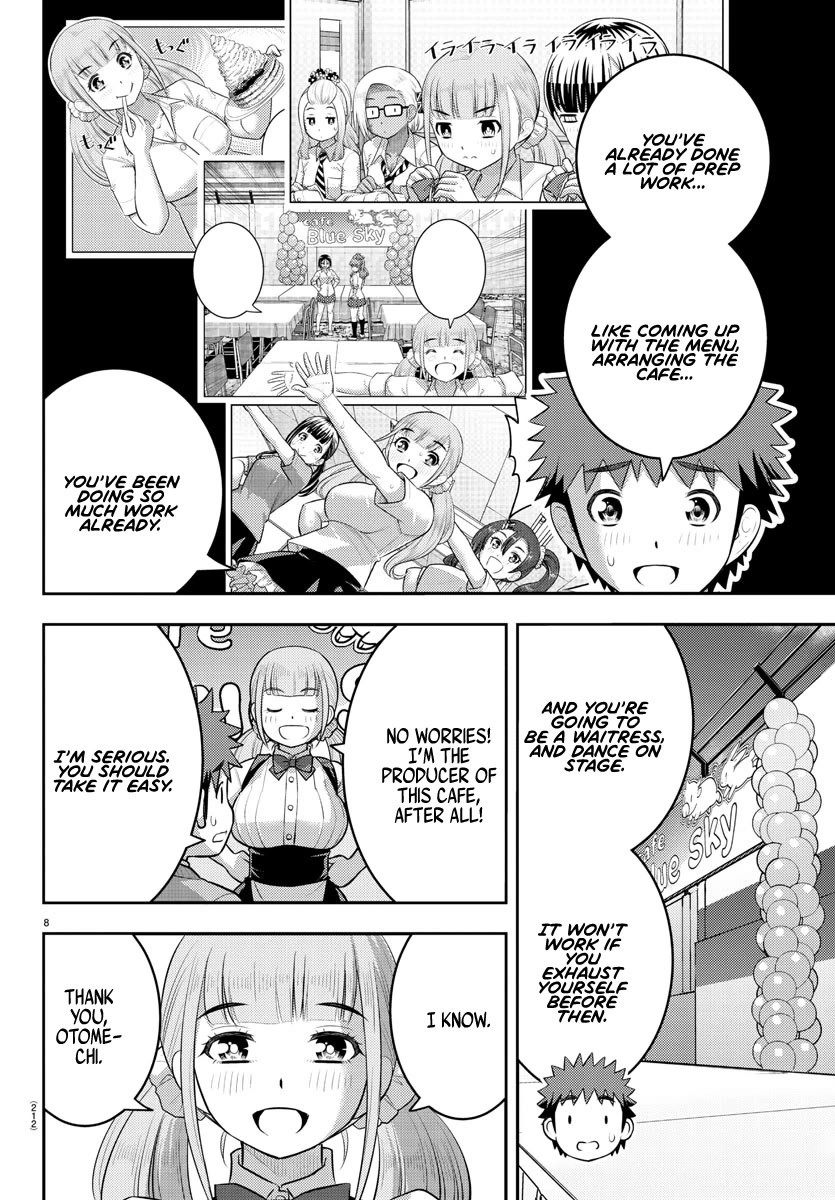 Yankee JK KuzuHana-chan Chapter 197 page 8 - Chapter 197: Inside the chest of an air-headed girl