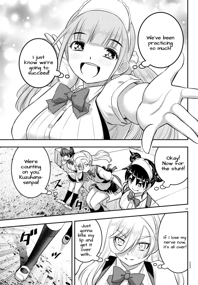 Yankee JK KuzuHana-chan Chapter 198 page 12 - Chapter 198: Cafe Blue Sky