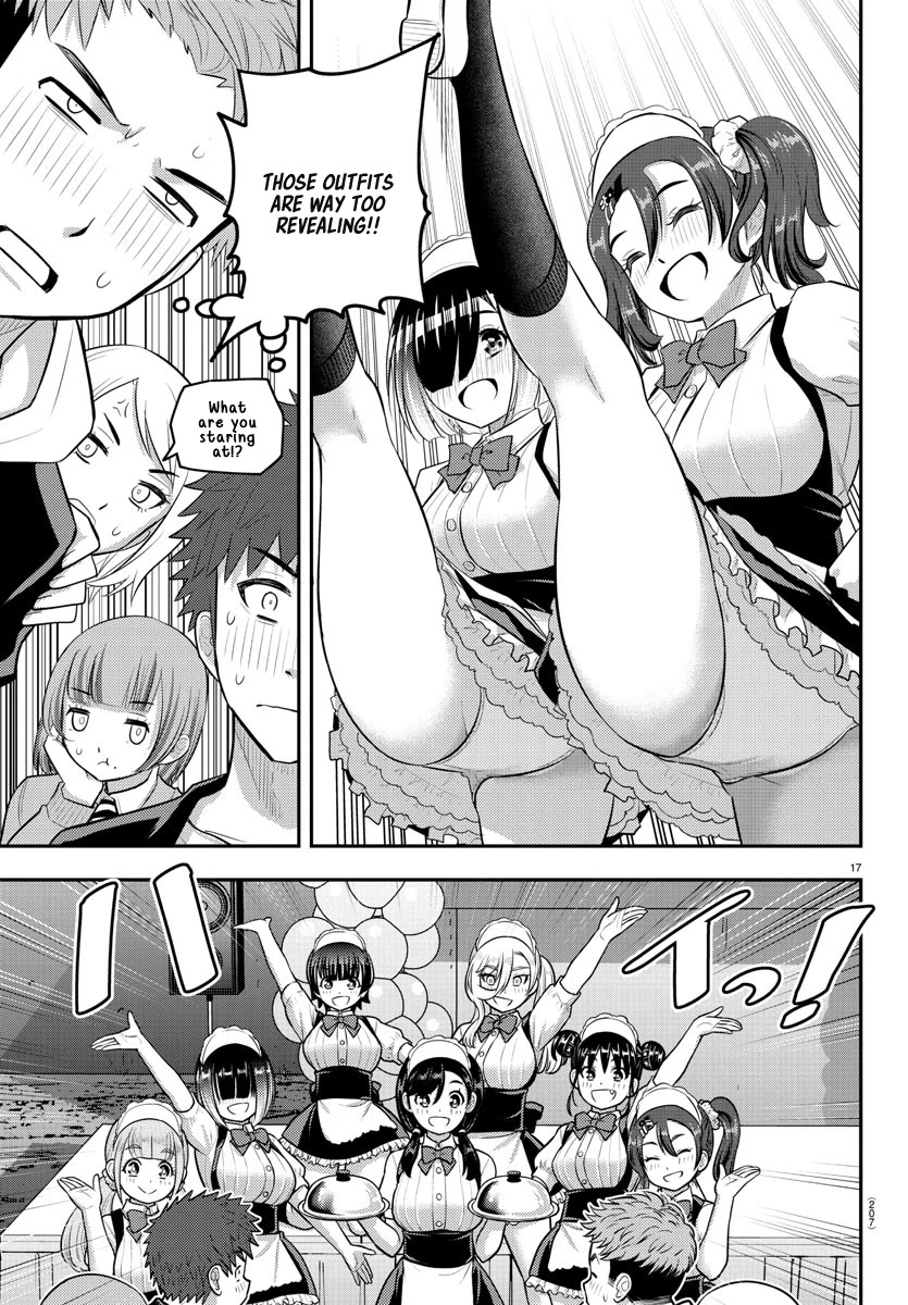 Yankee JK KuzuHana-chan Chapter 198 page 15 - Chapter 198: Cafe Blue Sky