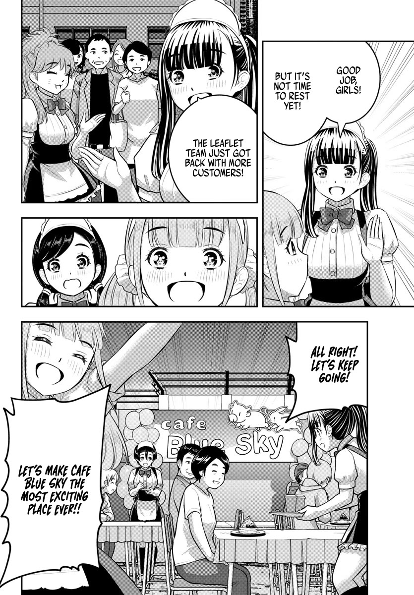Yankee JK KuzuHana-chan Chapter 198 page 18 - Chapter 198: Cafe Blue Sky