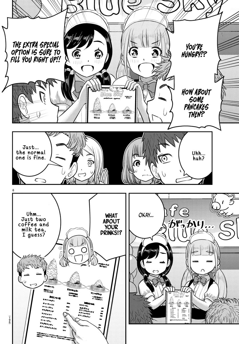 Yankee JK KuzuHana-chan Chapter 198 page 6 - Chapter 198: Cafe Blue Sky