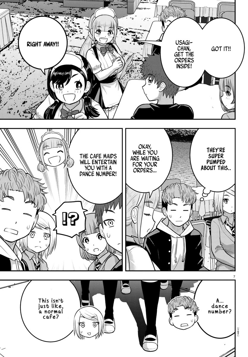 Yankee JK KuzuHana-chan Chapter 198 page 7 - Chapter 198: Cafe Blue Sky