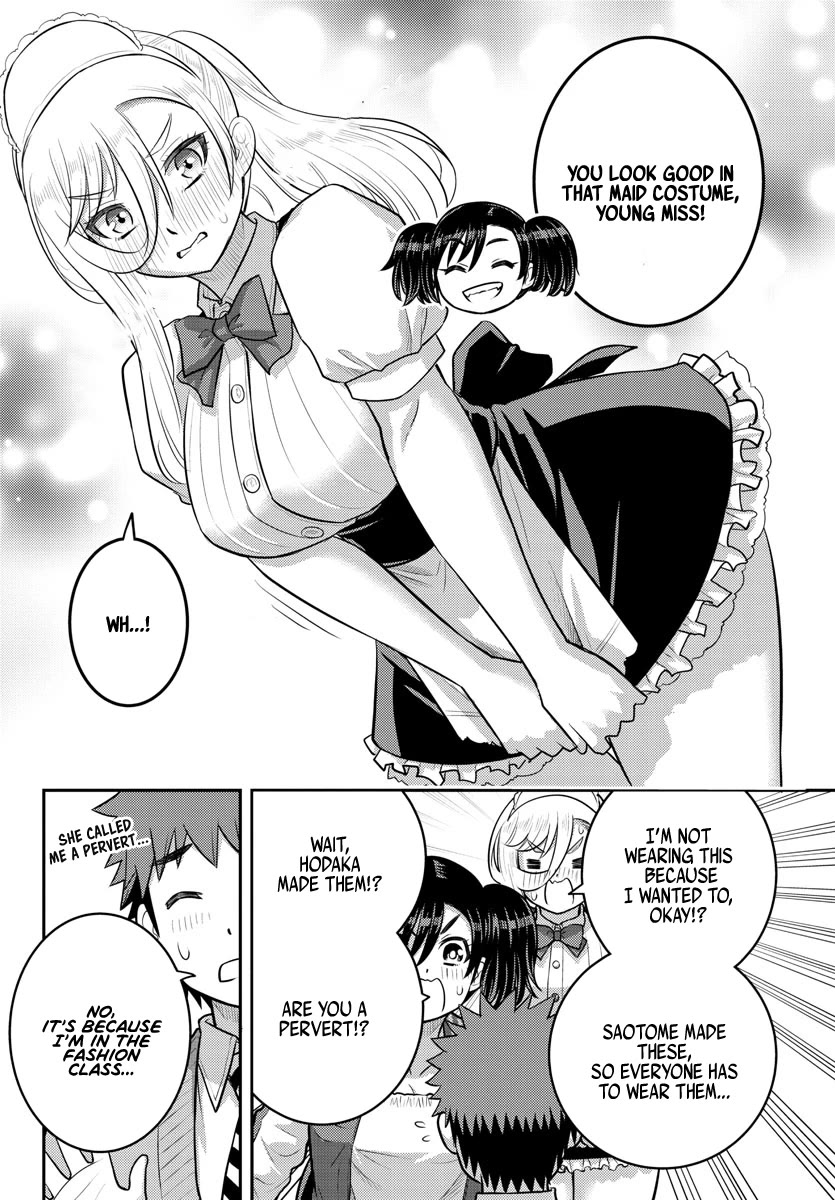 Yankee JK KuzuHana-chan Chapter 199 page 12 - Chapter 199: Welcome to Cafe Blue Sky