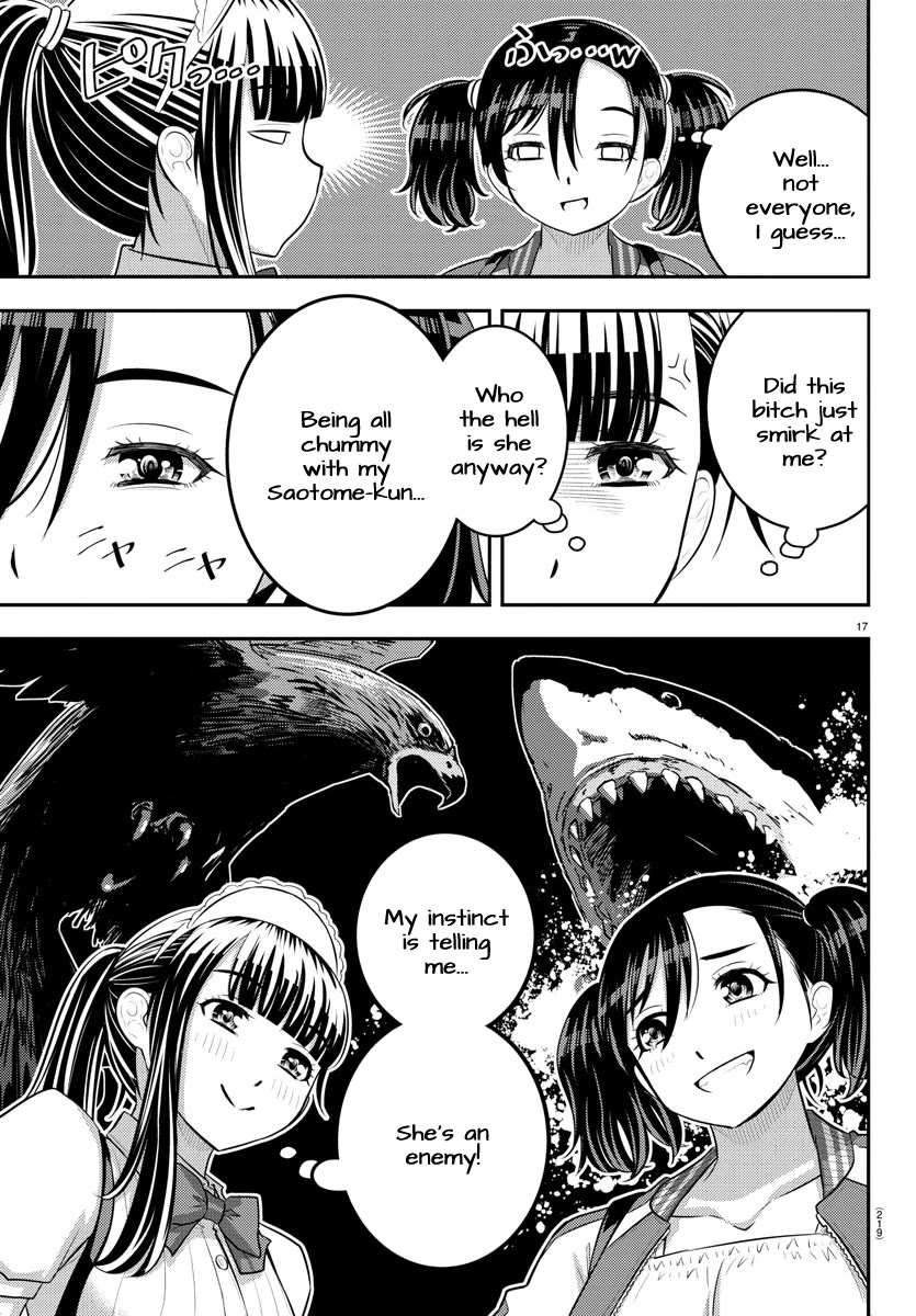 Yankee JK KuzuHana-chan Chapter 199 page 17 - Chapter 199: Welcome to Cafe Blue Sky