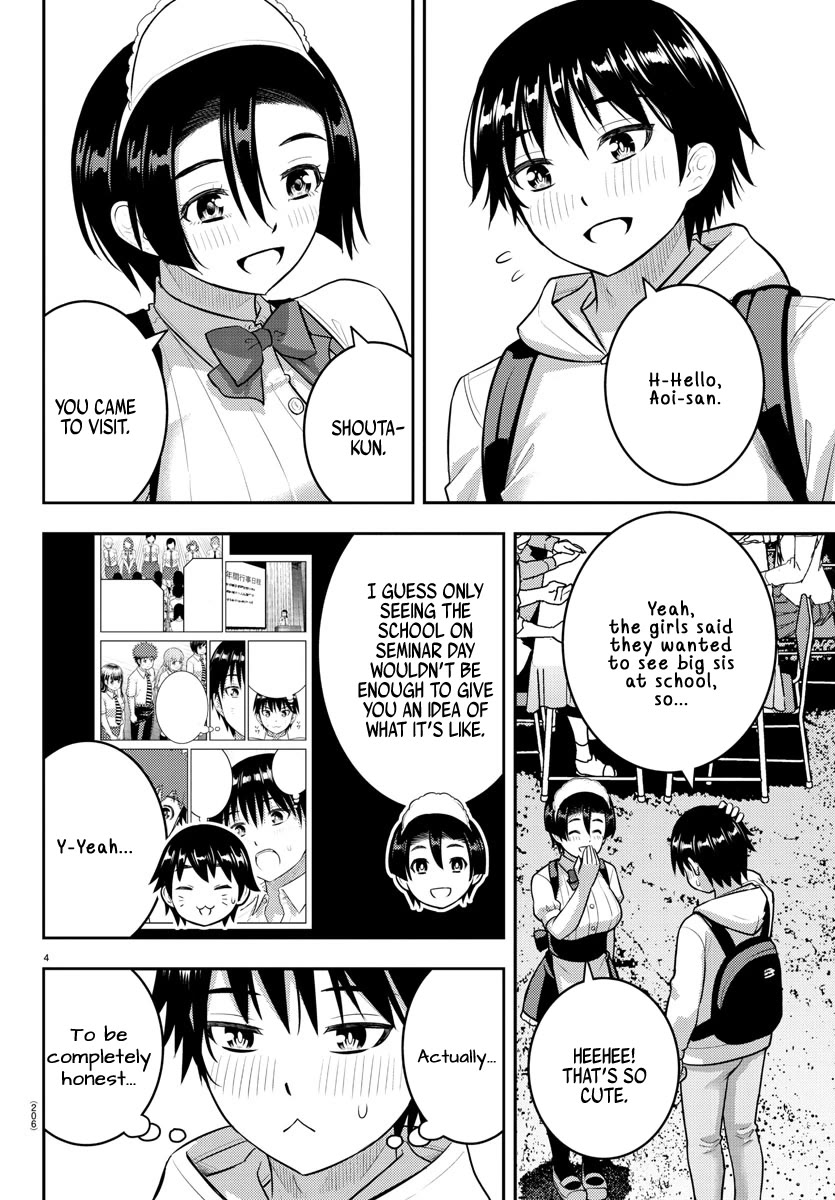 Yankee JK KuzuHana-chan Chapter 199 page 4 - Chapter 199: Welcome to Cafe Blue Sky