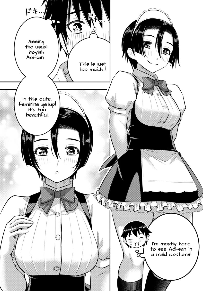 Yankee JK KuzuHana-chan Chapter 199 page 5 - Chapter 199: Welcome to Cafe Blue Sky