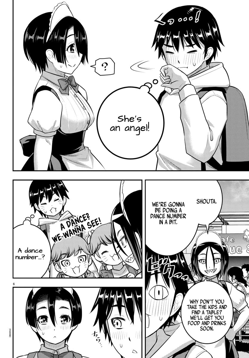 Yankee JK KuzuHana-chan Chapter 199 page 6 - Chapter 199: Welcome to Cafe Blue Sky