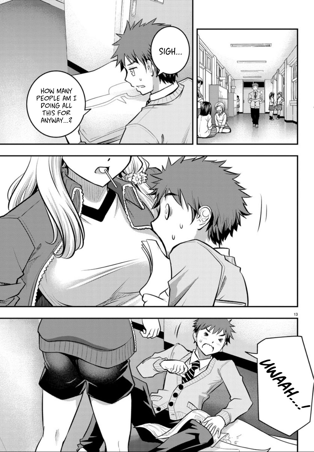 Yankee JK KuzuHana-chan Chapter 2 page 15 - Chapter 2: How Big is she