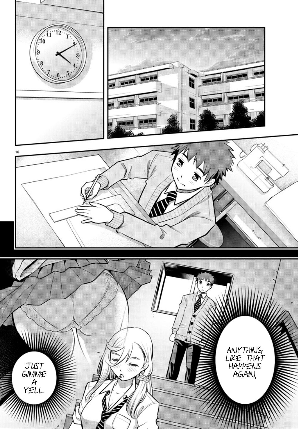 Yankee JK KuzuHana-chan Chapter 2 page 18 - Chapter 2: How Big is she