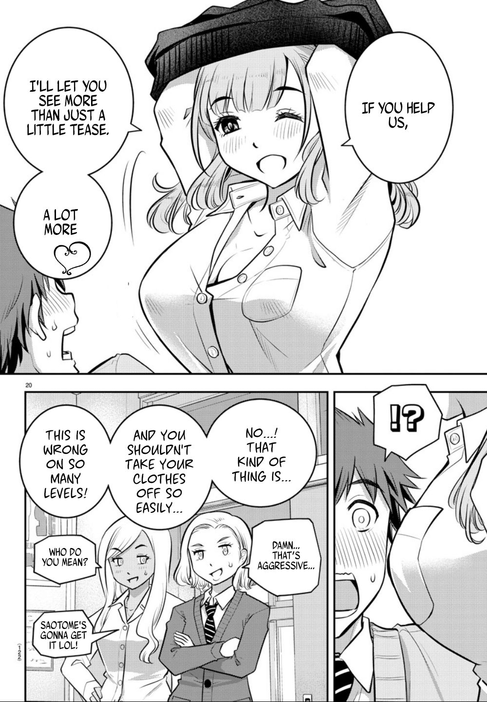 Yankee JK KuzuHana-chan Chapter 2 page 22 - Chapter 2: How Big is she