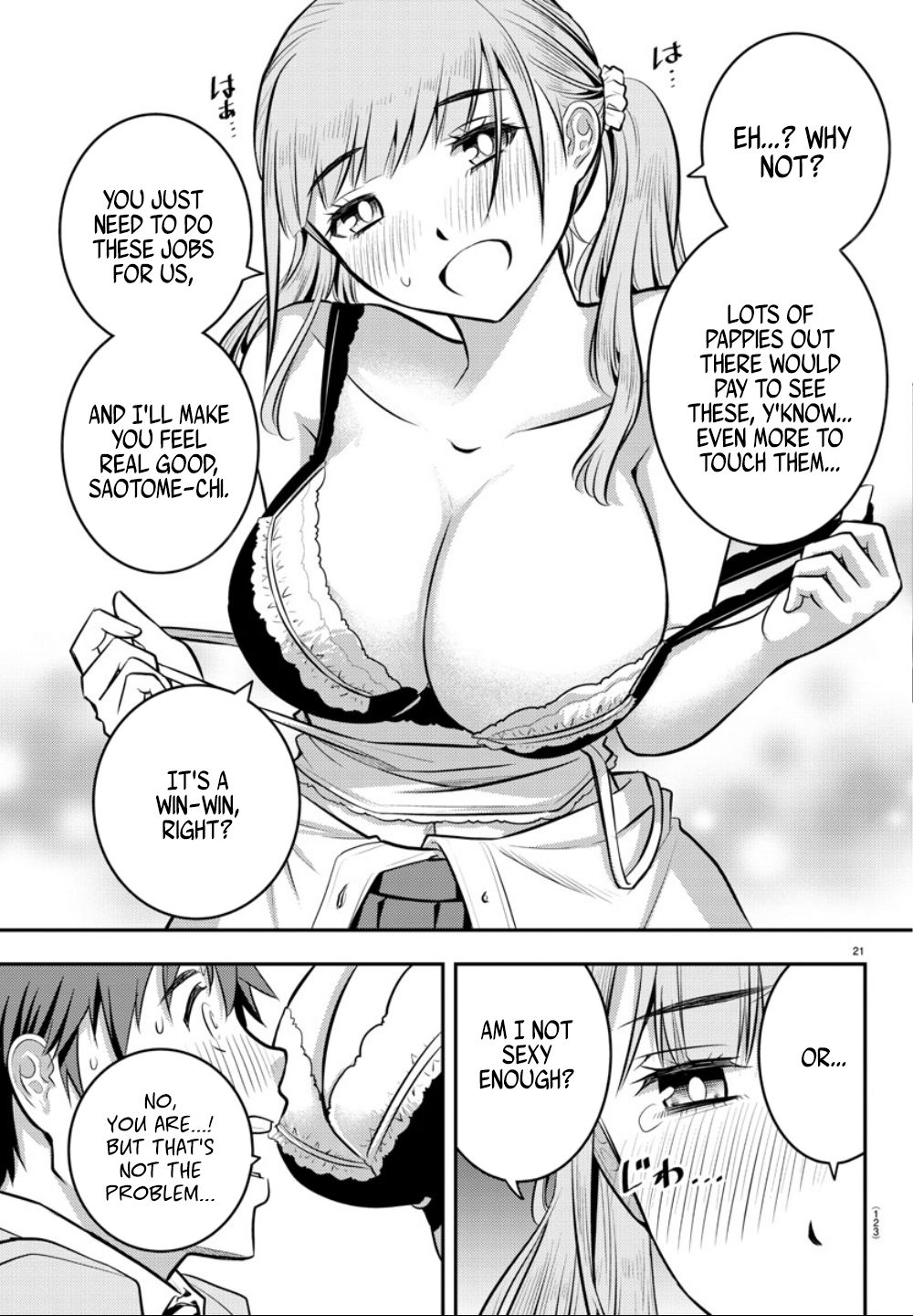 Yankee JK KuzuHana-chan Chapter 2 page 23 - Chapter 2: How Big is she