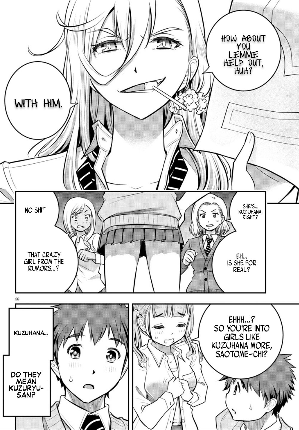 Yankee JK KuzuHana-chan Chapter 2 page 28 - Chapter 2: How Big is she