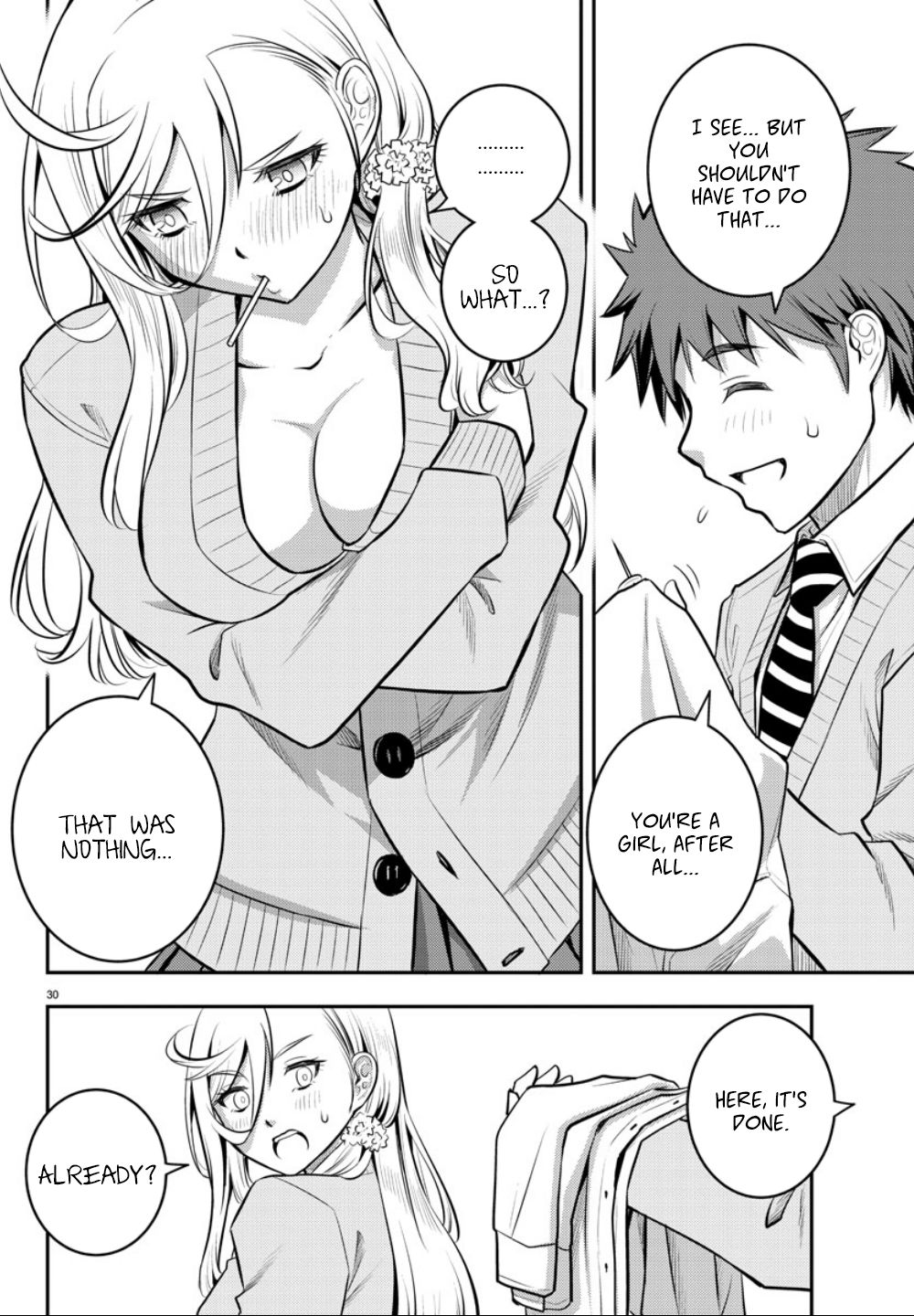 Yankee JK KuzuHana-chan Chapter 2 page 32 - Chapter 2: How Big is she