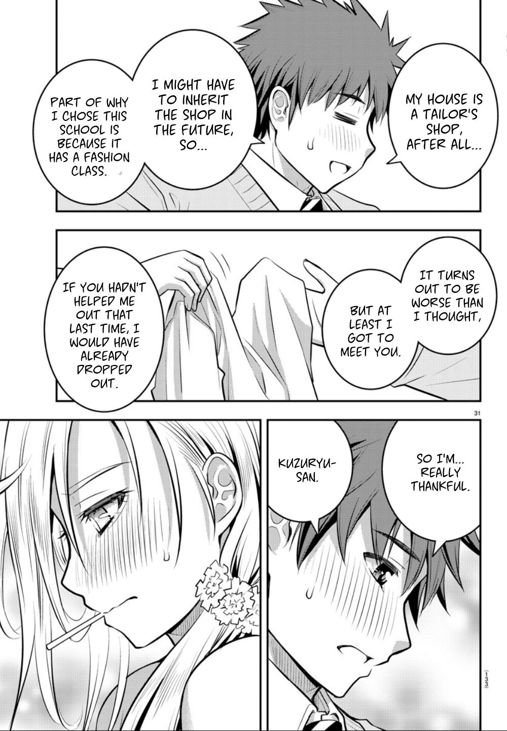 Yankee JK KuzuHana-chan Chapter 2 page 33 - Chapter 2: How Big is she