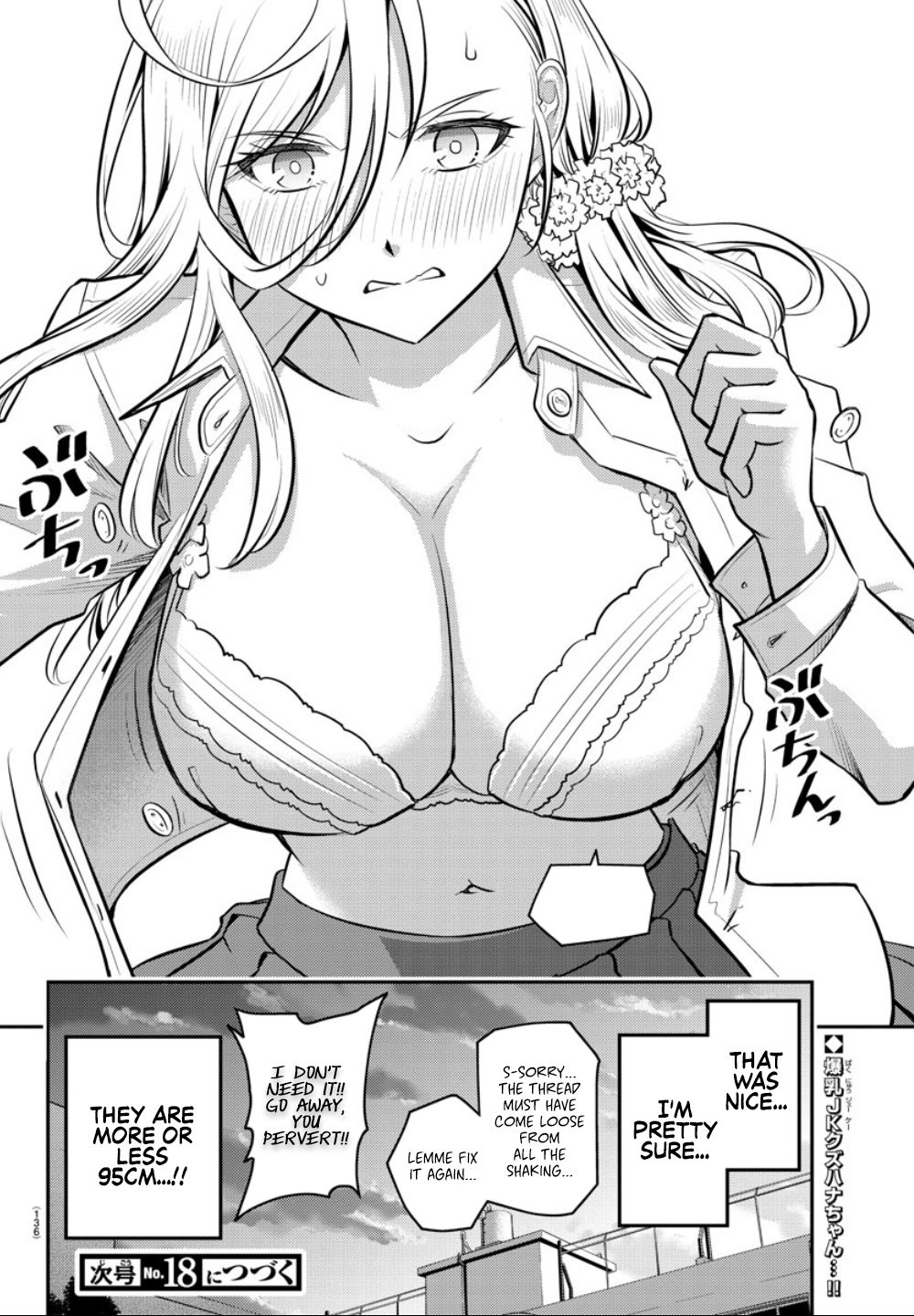 Yankee JK KuzuHana-chan Chapter 2 page 36 - Chapter 2: How Big is she