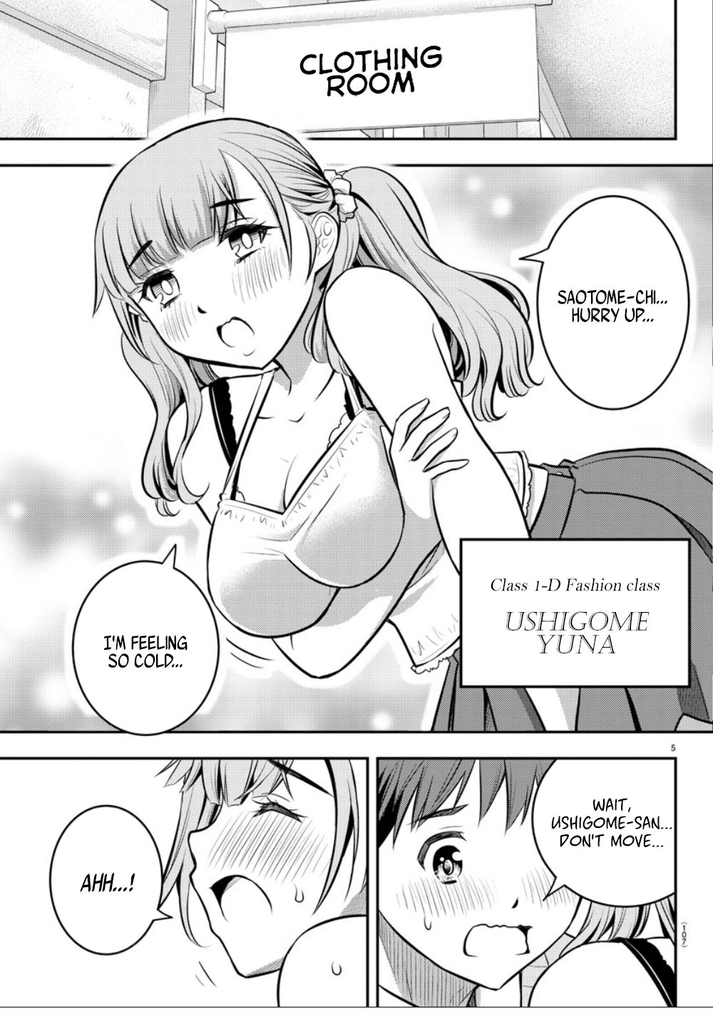 Yankee JK KuzuHana-chan Chapter 2 page 7 - Chapter 2: How Big is she