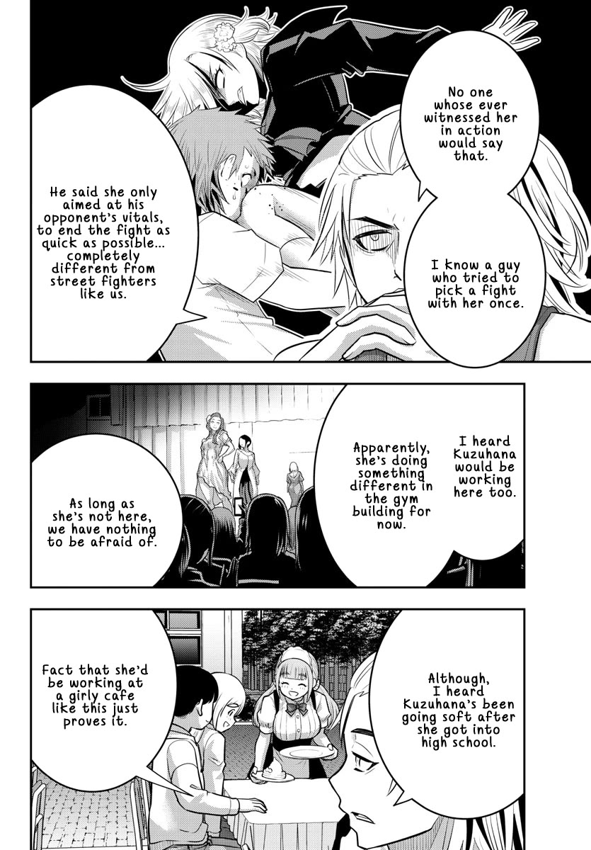 Yankee JK KuzuHana-chan Chapter 201 page 14 - Chapter 201: When the cat's away...