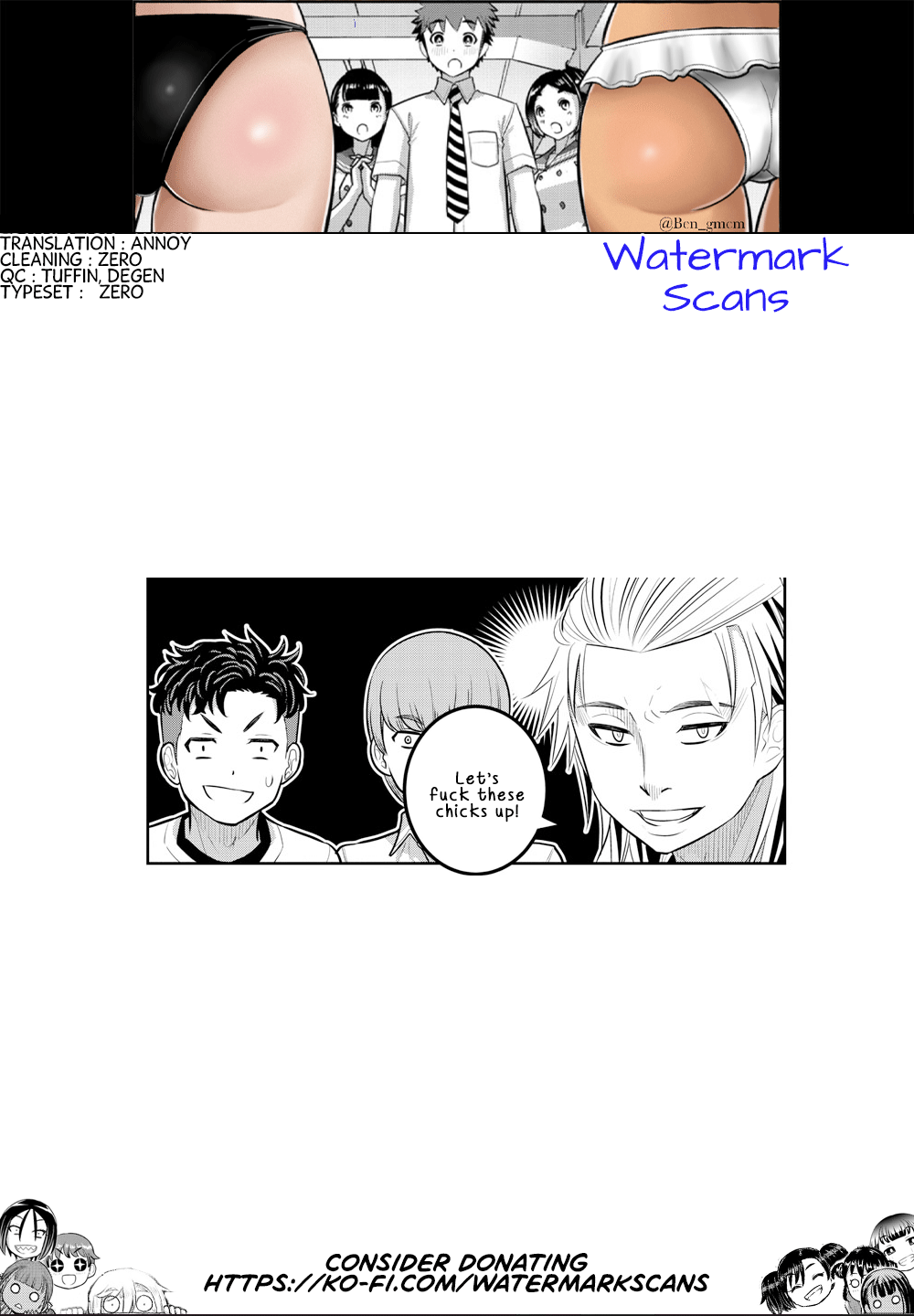 Yankee JK KuzuHana-chan Chapter 201 page 21 - Chapter 201: When the cat's away...