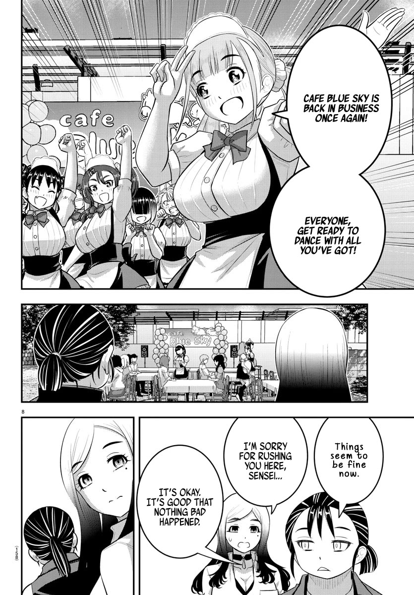 Yankee JK KuzuHana-chan Chapter 206 page 8 - Chapter 206: This time, for everyone