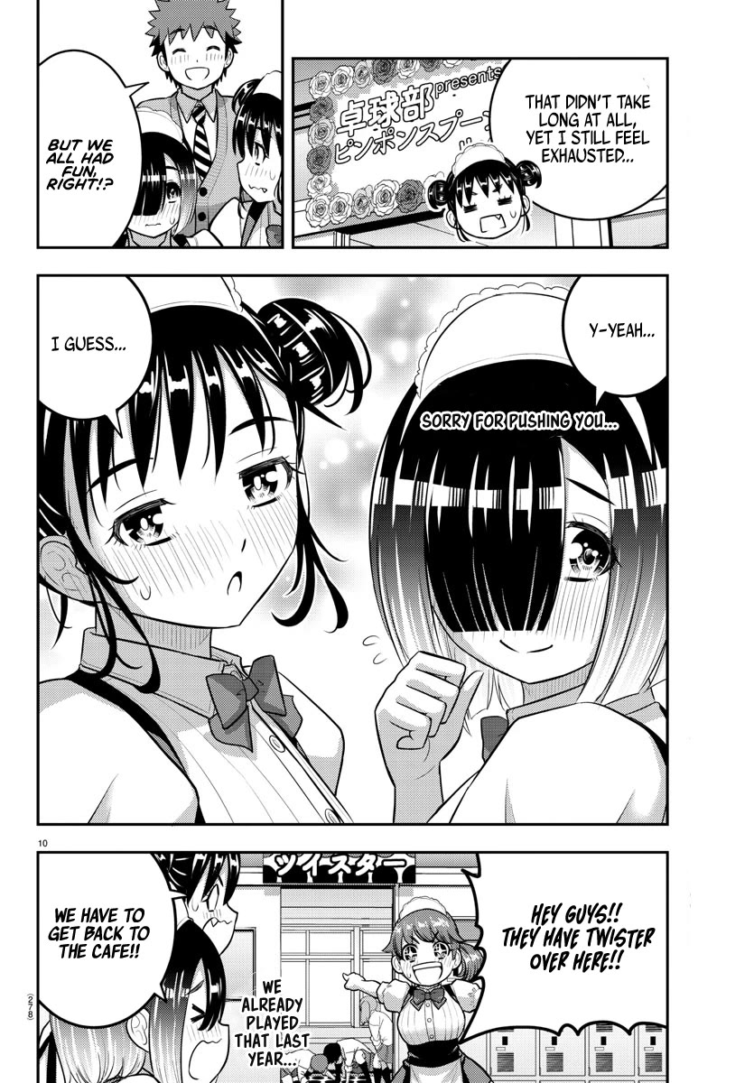 Yankee JK KuzuHana-chan Chapter 209.2 page 10 - Chapter 209.2: Relay of Love!