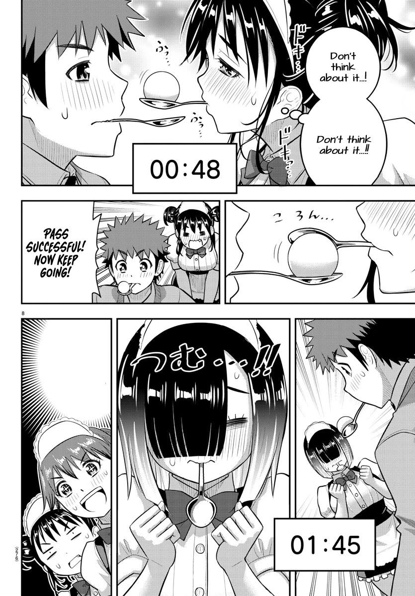 Yankee JK KuzuHana-chan Chapter 209.2 page 8 - Chapter 209.2: Relay of Love!