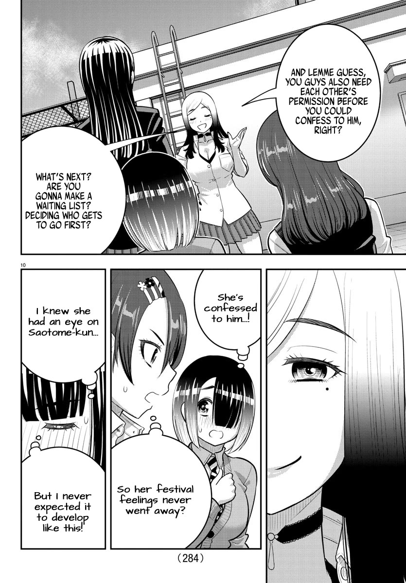 Yankee JK KuzuHana-chan Chapter 210 page 10 - Chapter 210: Normal days, Normal threat