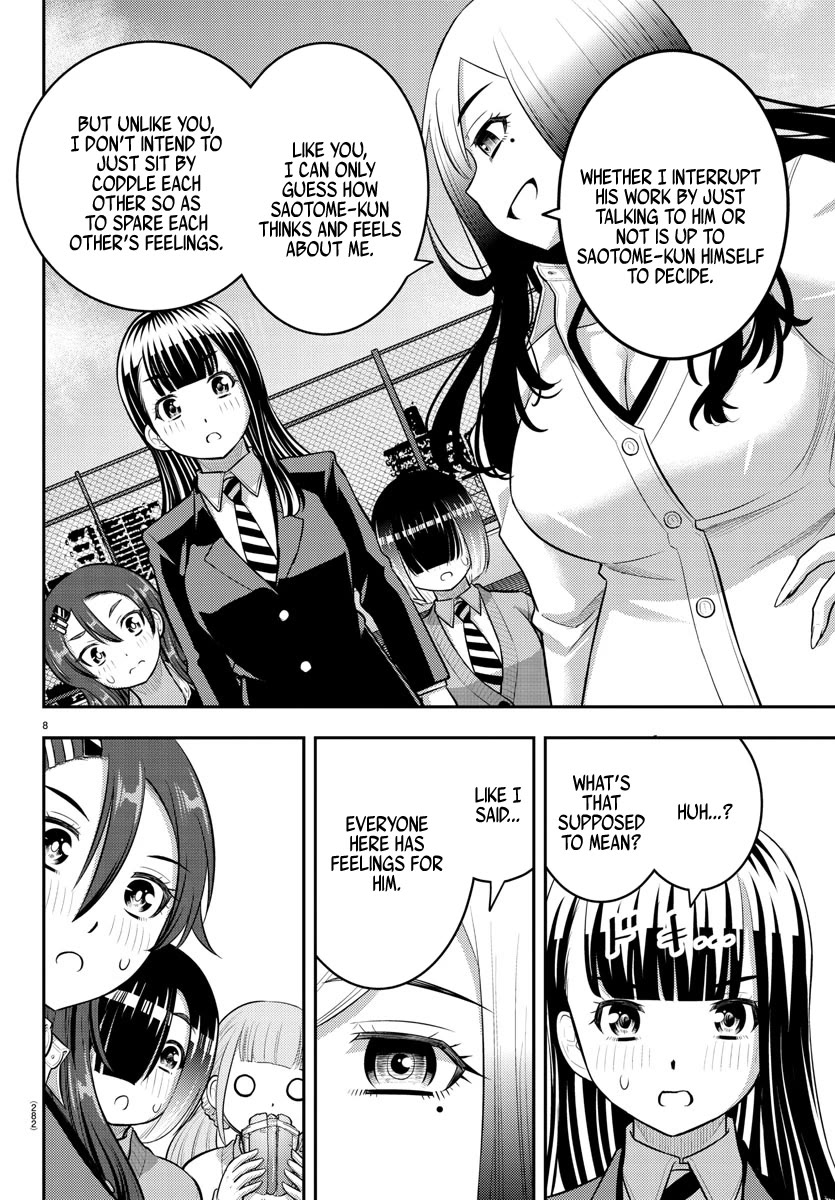 Yankee JK KuzuHana-chan Chapter 210 page 8 - Chapter 210: Normal days, Normal threat