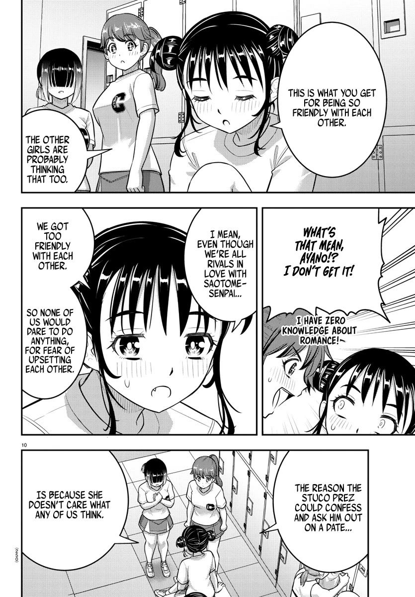 Yankee JK KuzuHana-chan Chapter 211 page 10 - Chapter 211: An Invitation from Senpai