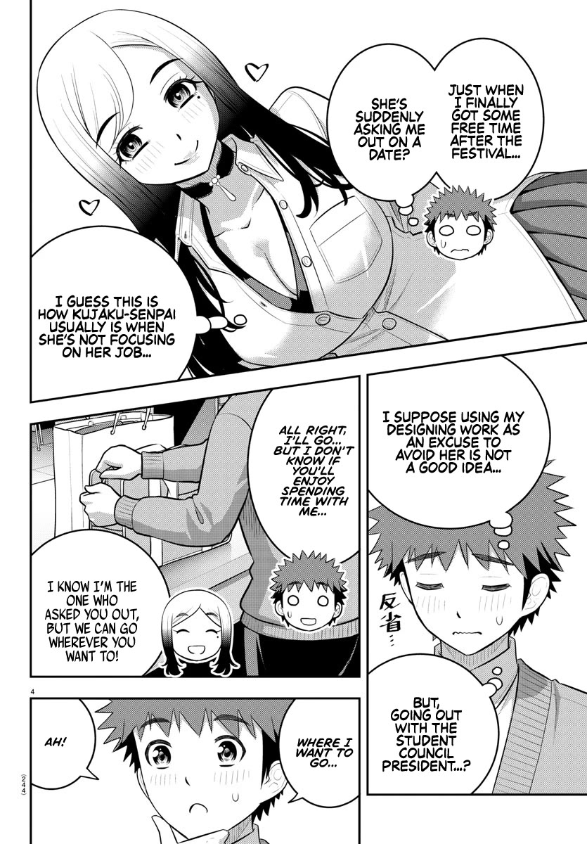 Yankee JK KuzuHana-chan Chapter 211 page 4 - Chapter 211: An Invitation from Senpai