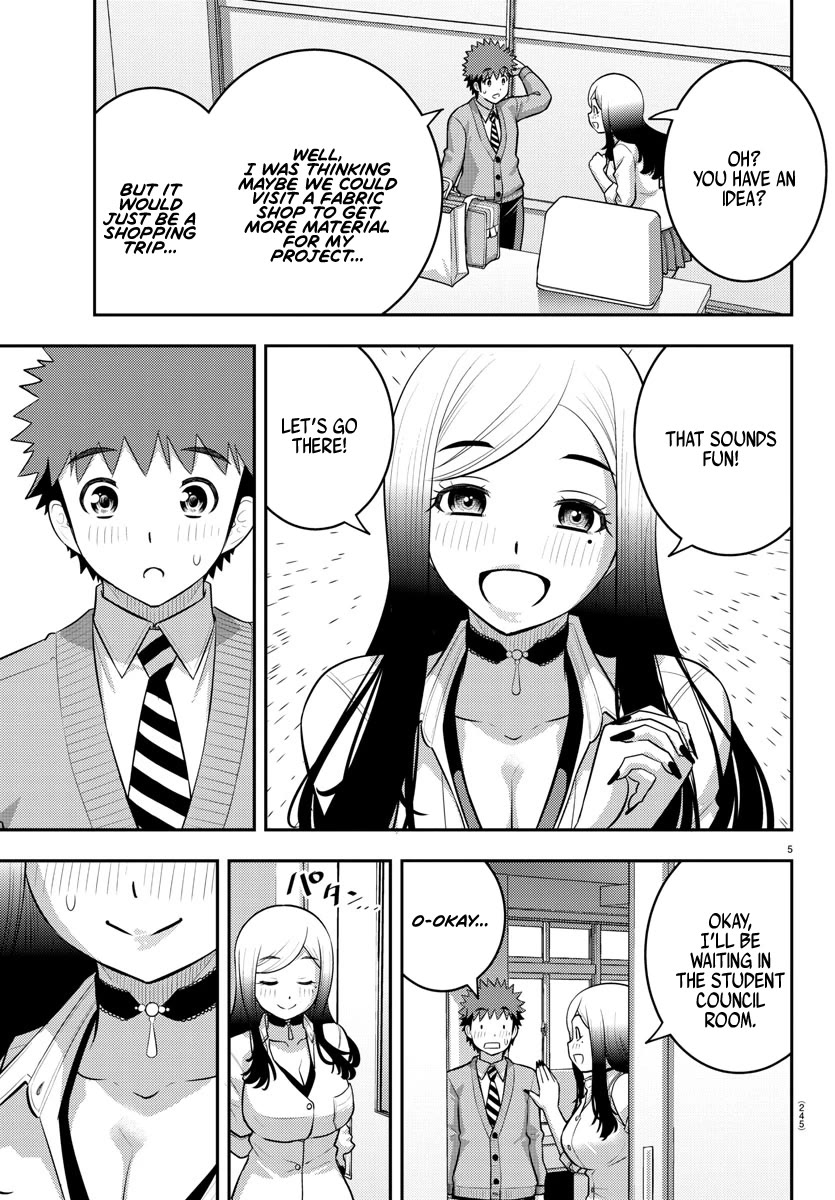 Yankee JK KuzuHana-chan Chapter 211 page 5 - Chapter 211: An Invitation from Senpai