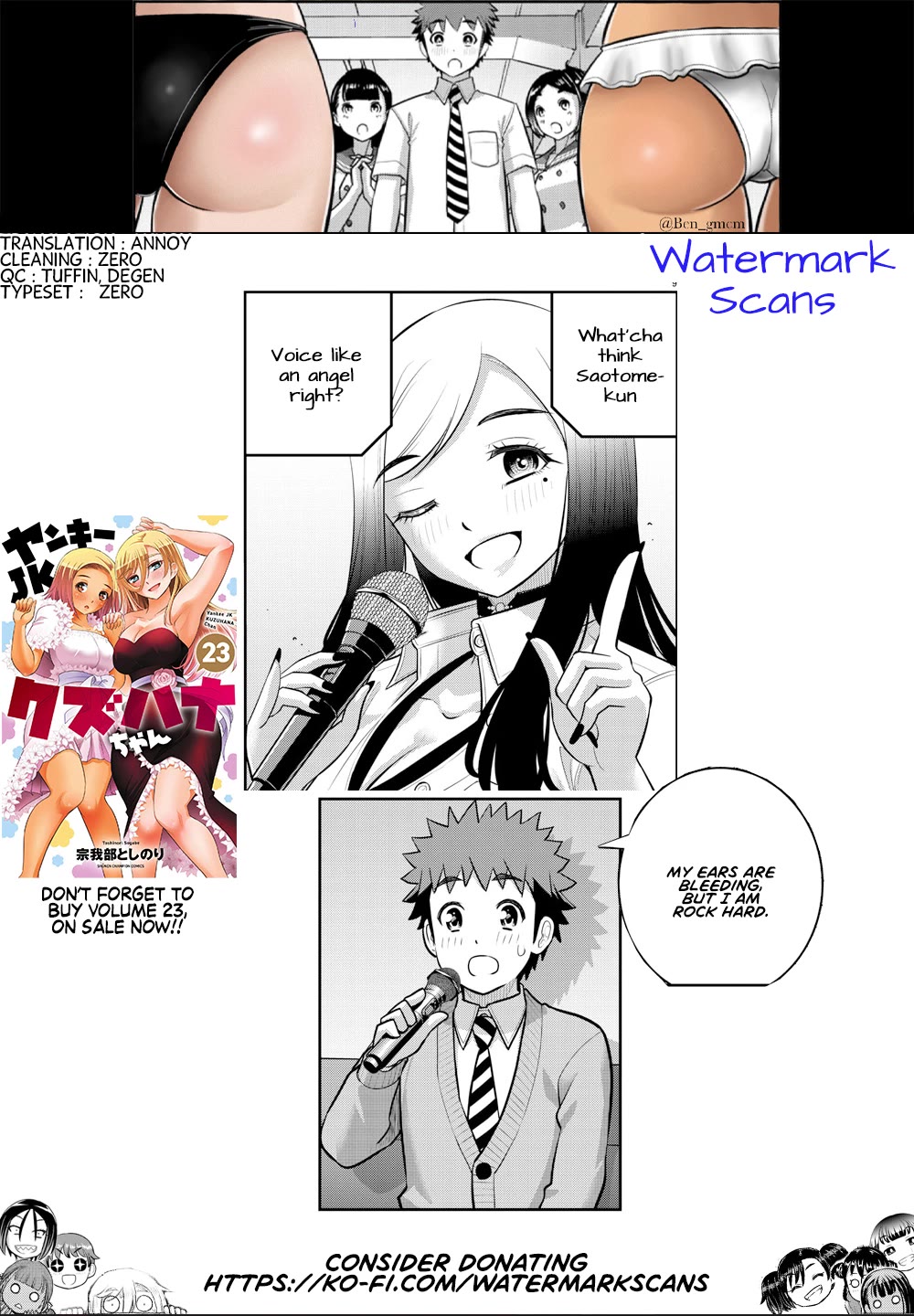 Yankee JK KuzuHana-chan Chapter 212 page 22 - Chapter 212: Heart-Pumping First Date