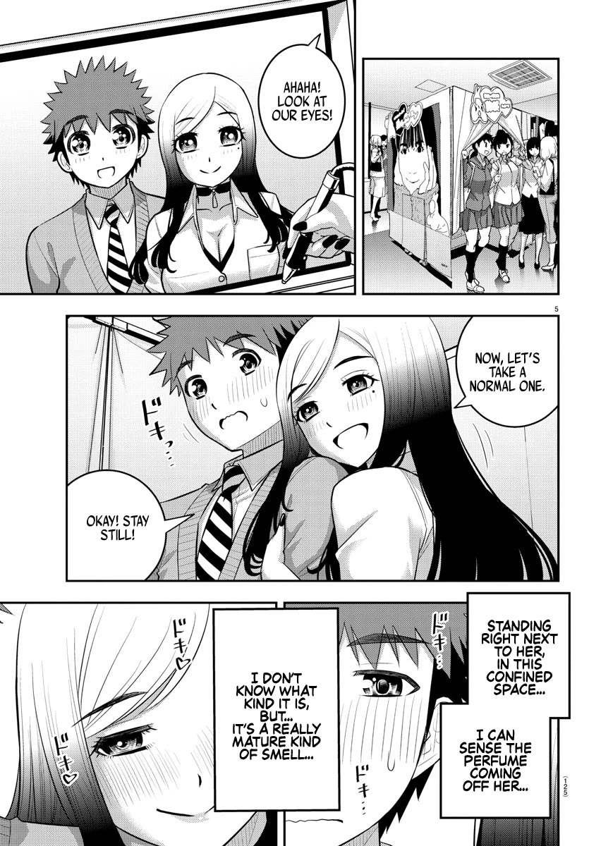 Yankee JK KuzuHana-chan Chapter 212 page 6 - Chapter 212: Heart-Pumping First Date