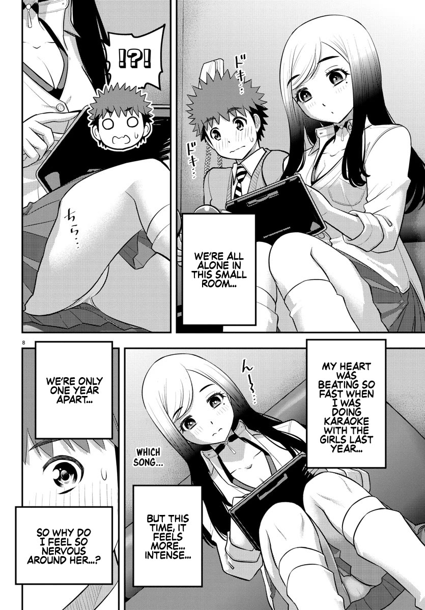 Yankee JK KuzuHana-chan Chapter 212 page 9 - Chapter 212: Heart-Pumping First Date
