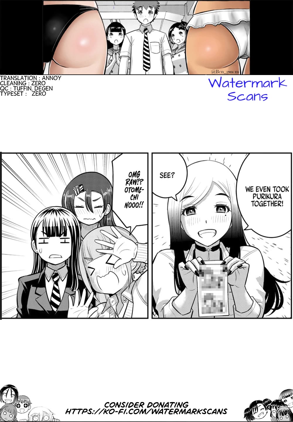 Yankee JK KuzuHana-chan Chapter 214 page 21 - Chapter 214: Attack on the Student Council