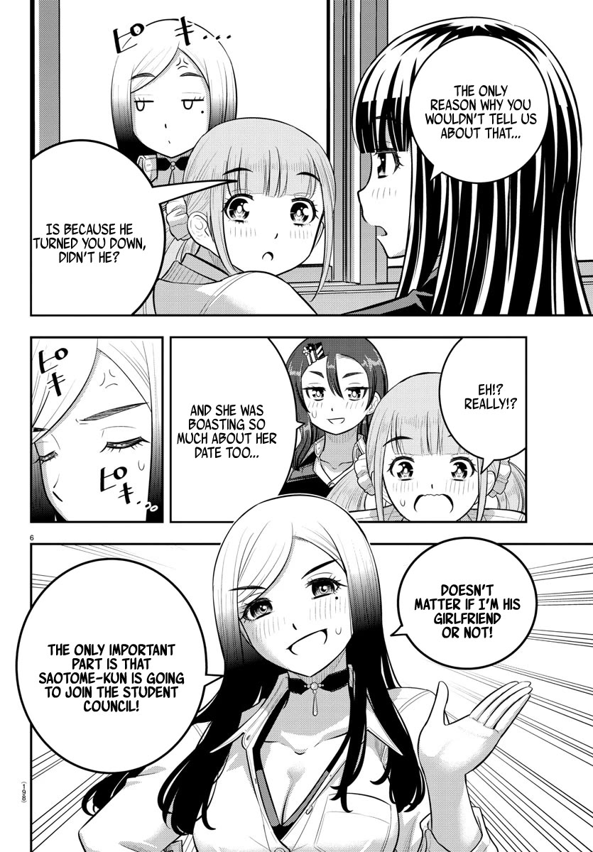 Yankee JK KuzuHana-chan Chapter 214 page 6 - Chapter 214: Attack on the Student Council
