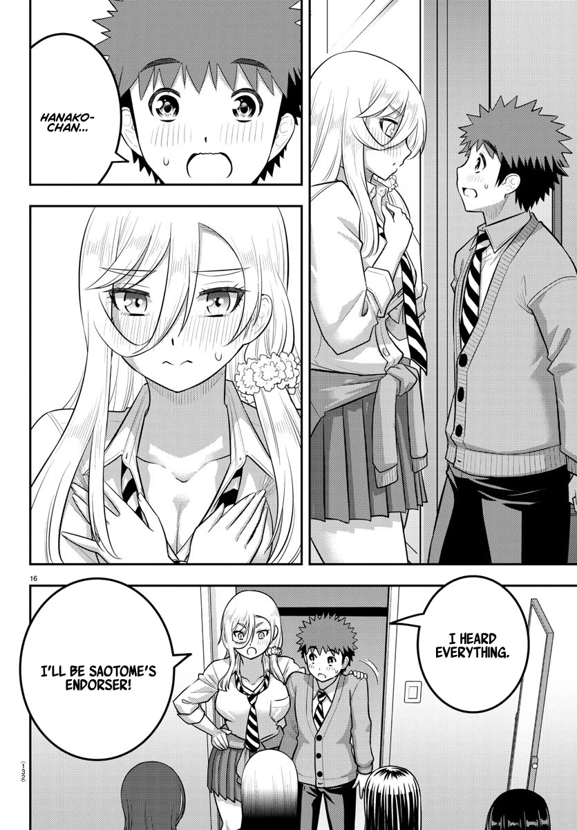 Yankee JK KuzuHana-chan Chapter 215 page 16 - Chapter 215: Motershiro High Student Council Presidential Candidates Announcement